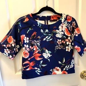 FORAVI cropped dress shirt